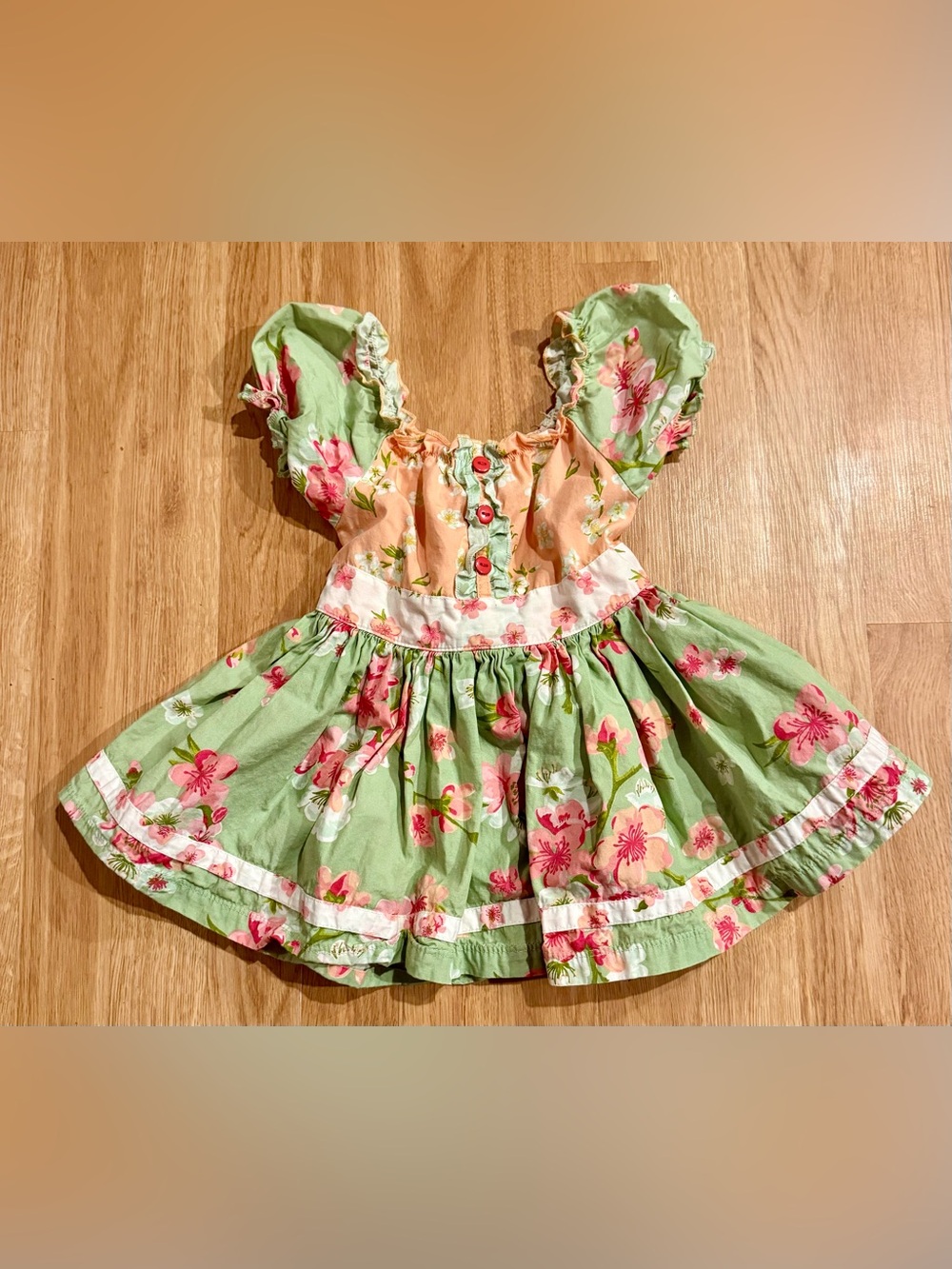 EUC Vintage Toddler Jelly The Pug Girl’s Knit Dress-Sweet Heart Collection-2T